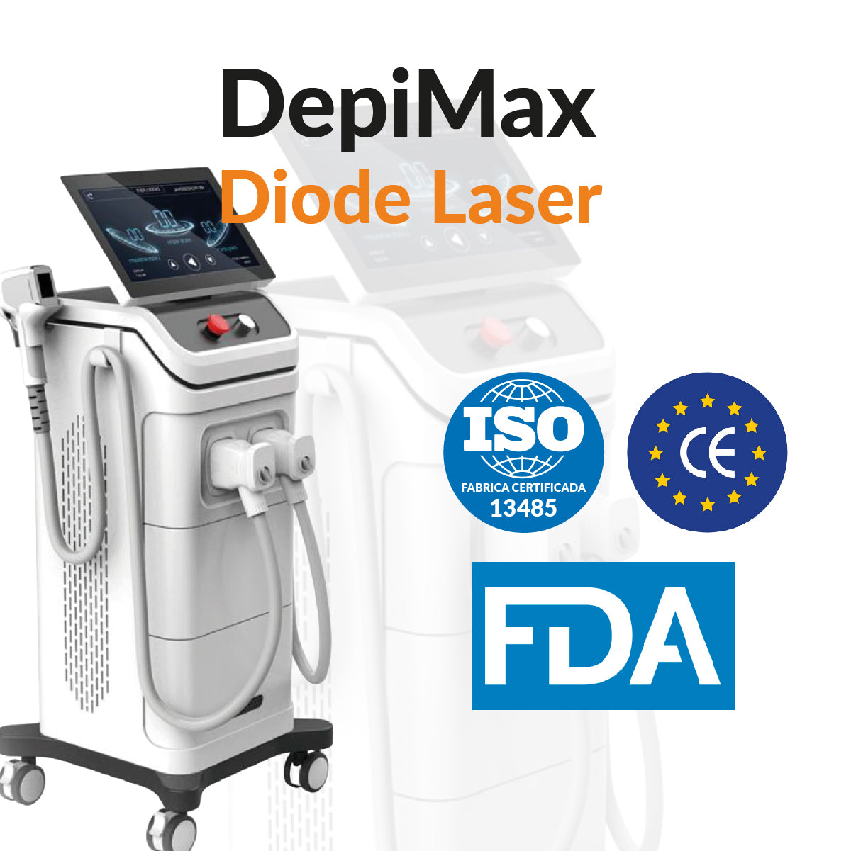 Depimax Diode Laser Medextetic Biomédica Y Bioestética